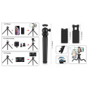 Blogging Smartphone Video Rig (LED Light, Flexible Tripod, Phone Holder, Mic)