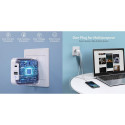 Charger CHOETECH GaN USB Type-C, Type-A: 65W, PD, QC