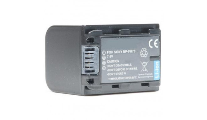 Replacement Battery Sony NP-FH70, 1500mAh