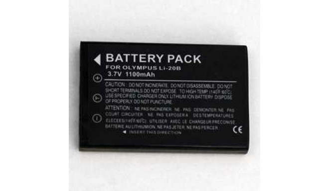 Replacement Battery Olympus LI-20B