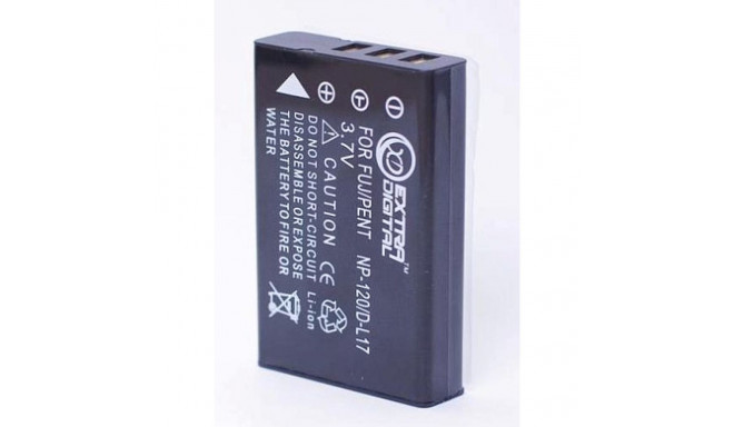 Replacement Battery Fuji NP-120, Ricoh DB-43, Pentax D-LI7
