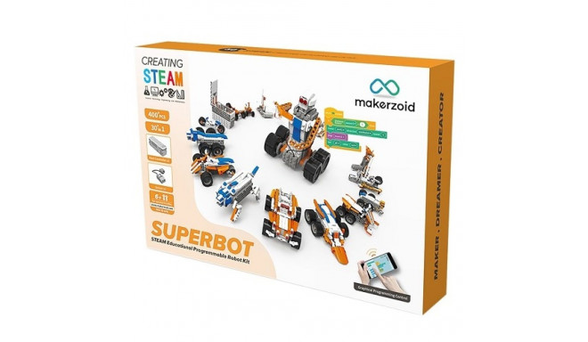 MAKERZOID Superbot Building Block Kit 26in1