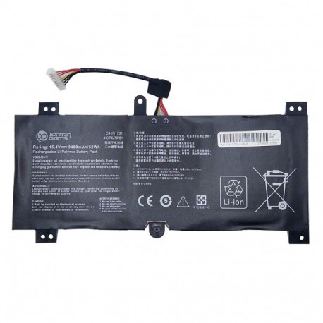Replacement Battery ASUS C41N1731, 3400mAh