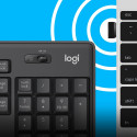 "Logitech MK295 Silent wireless Combo Graphite QWERTY US"