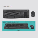 "Logitech MK295 Silent wireless Combo Graphite QWERTY US"