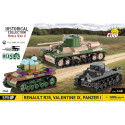 Blocks Renault R35 - Valentine IX - Panzer I