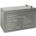 AGM battery 12V 7Ah, max. 105A, Securit