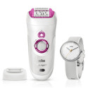 Epilator Braun SE7-521GS with clock