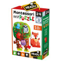 HEADU Montessori First puzzle the Forest