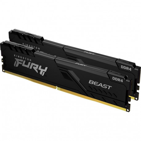 Kingston Fury Beast memory, DDR4, 32 GB, 3200MHz, CL16 (KF432C16BBK2/32)