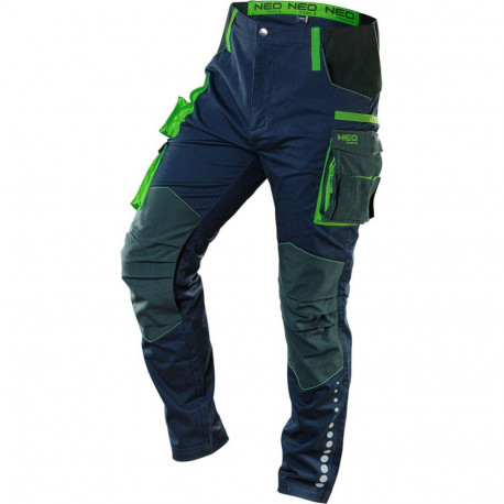 Neo PREMIUM Work Trousers, 62% cotton, 35% polyester, 3% elastane, size L