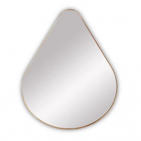 MIRROR WITH FRAME BRITTA 80X100 GOLD