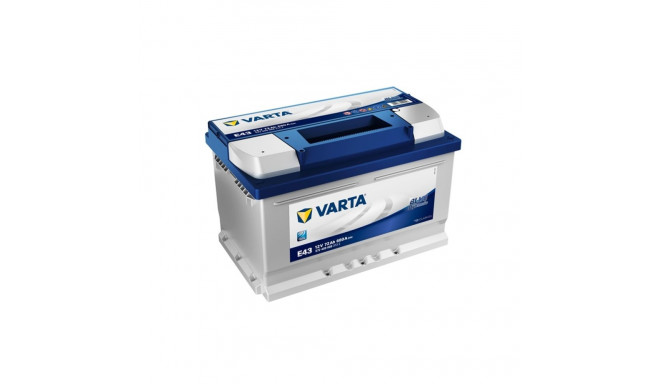 Battery VARTA Blue Dynamic E43, 72 Ah, 680 A, 175 x 278 x 175 mm