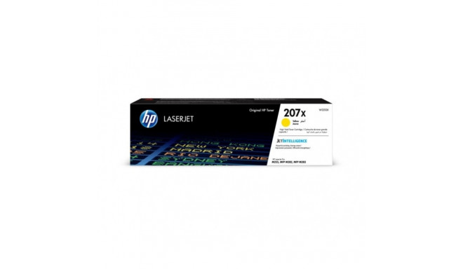 HP 207X (W2212X) kollane toonerikassett