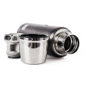 G21 drinking thermos, 500 ml, steel grey