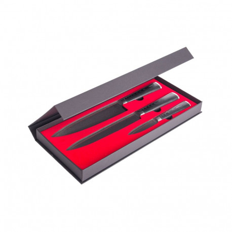 Knife set G21 Damascus Premium 6002298 3 pcs. + sharpener