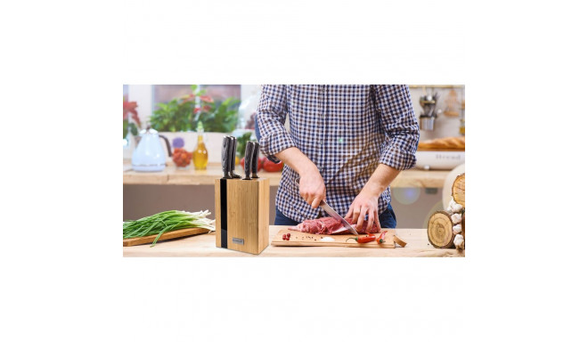 Knife set with stand G21 Gourmet Rustic 5 ks 6002237