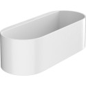 Deep shelf Hansgrohe WallStoris, 27912700, white matt