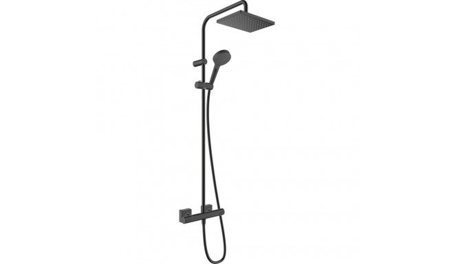 Shower system HANSGROHE VERNIS SHAPE 230 1JET: rain and hand shower, thermostatic mixer.