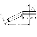Shower head Hansgrohe Crometta 1jet 26331400 Shower head Hansgrohe Crometta 1jet 26331400