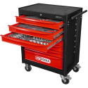 Trolley with 215 pcs. tools KS TOOLS ECOline, 7 drawers