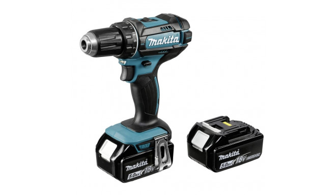 Accum. screwdriver-drill 18V 2x5.0Ah Makita