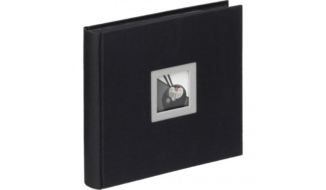 Album WALTHER FA-209-B B&W 26x25 50 pages black | photo corners/splits | bookbound | linen | photo i