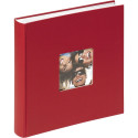 Album WALTHER FA-208-R Fun red 30x30/100pages, white pages | corners/splits | book bound | photo in 