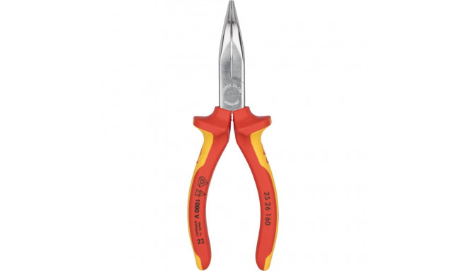 KNIPEX 2526 pikendatud kõverate lõugadega elektrikute tangid