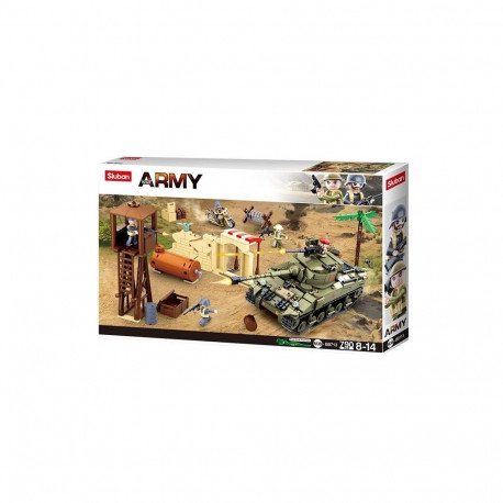 BLOCKS SLUBAN WWII-SHERMAN M38-B0713