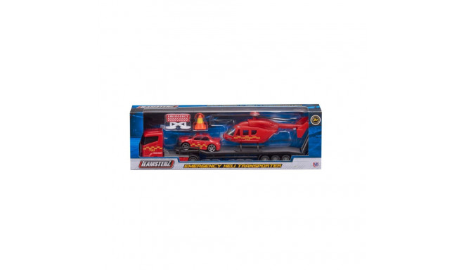 TEAMSTERZ Die-cast playset Heli transporter, 26 cm