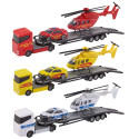 TEAMSTERZ Die-cast playset Heli transporter, 26 cm