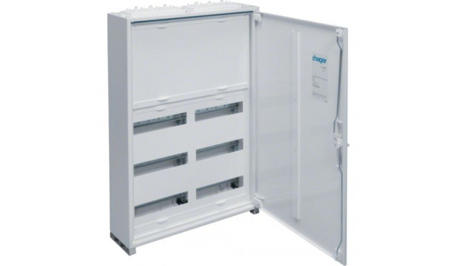Hager modulaarne lülitusseade 6x12 pealispinnale paigaldatav IP44 klass II FW univers N 800x550x160m