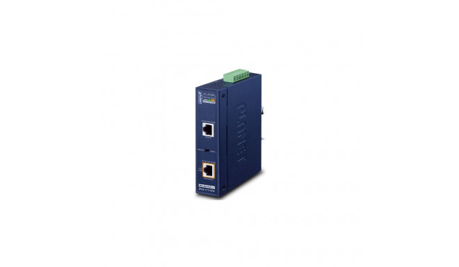 Industrial Single-Port Multi-Gigabit 802.3bt PoE++ Injector (95 Watts, -40~75 degrees C, 12~54V DC)