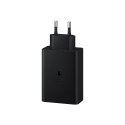 SAMSUNG Power Adapter Trio 65W USB-C 25W USB-C 15W USB-A Black