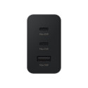 SAMSUNG Power Adapter Trio 65W USB-C 25W USB-C 15W USB-A Black