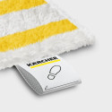 Kärcher Universal floor cloth set EasyFix Mop disposable cloth White, Yellow