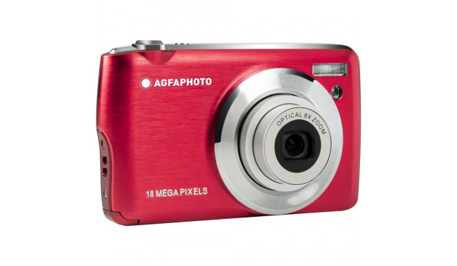 AgfaPhoto Compact Realishot DC8200 1/3.2&quot; Compact camera 18 MP CMOS 4896 x 3672 pixels Red