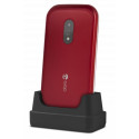 Doro 6040 7.11 cm (2.8&quot;) Red, White Camera phone