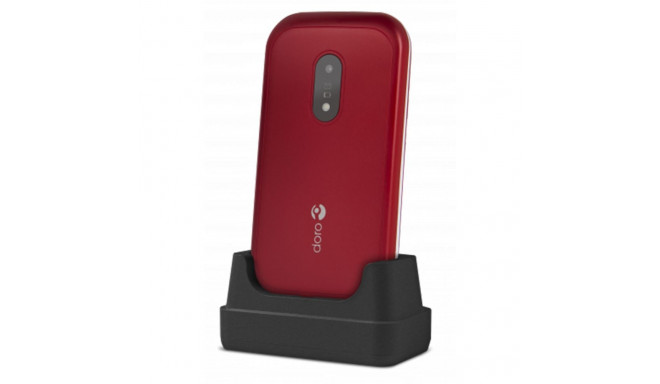 Doro 6040 7.11 cm (2.8&quot;) Red, White Camera phone