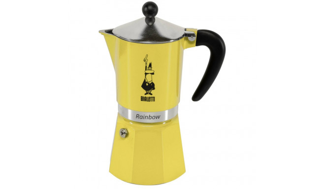 Coffee maker BIALETTI RAINBOW 6TZ 300 ml Yellow