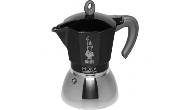 Bialetti Moka Induktion Moka pot 0.28 L Black, Silver