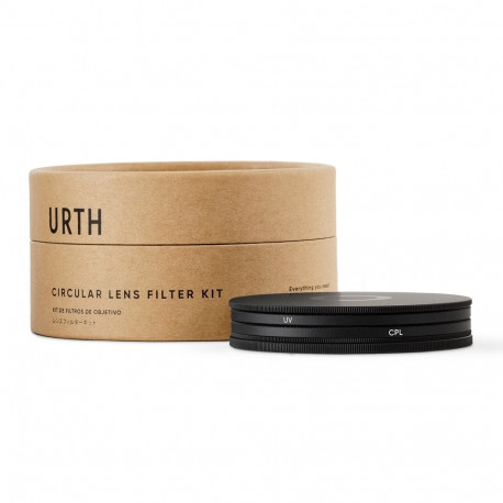 Urth 37mm UV + Circular Polarizing (CPL) Lens Filter Kit