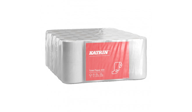 Toilet paper 2-layer KATRIN Toilet 400 8rl (55340)