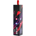 Lorgar Main 323, Gaming mouse pad, Precise control surface, Red anti-slip rubber base, size: 360mm x