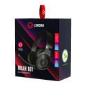 LORGAR Noah 101, Gaming headset with microphone, 3.5mm jack connection, cable length 2m, foldable de