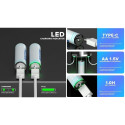 Rechargeable AA batteries with USB C, 1460mAh, Li-Ion (4 pcs)