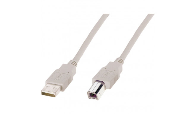 ASM AK-300102-018-E USB-A - USB-B kaabel