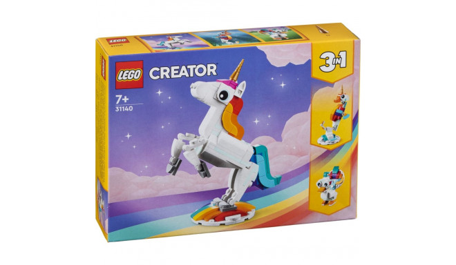 LEGO Creator 3w1 31140 Magiczny jednorożec