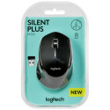 Logitech juhtmevaba hiir M330 Silent Plus, must